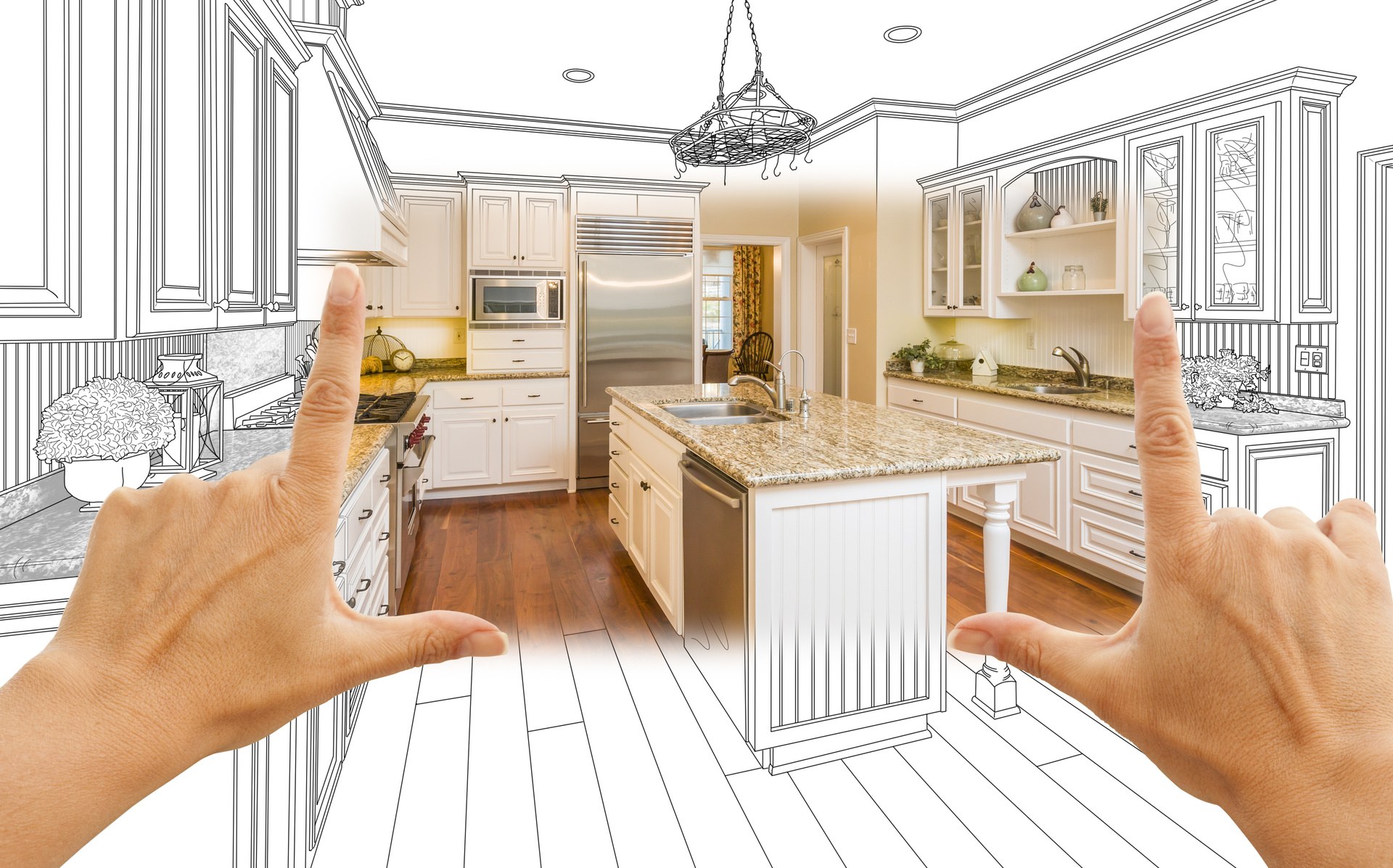 Modern kitchen interior design inspiration featuring custom cabinets and elegant finishes